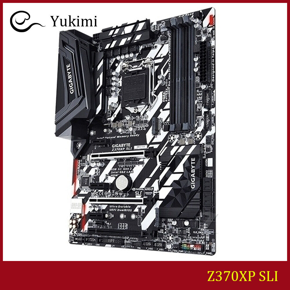 FOR GIGABYTE Z370XP SLI DDR4*4 LGA 1151 64GB HDMI Intel ATX Motherboard Test OK