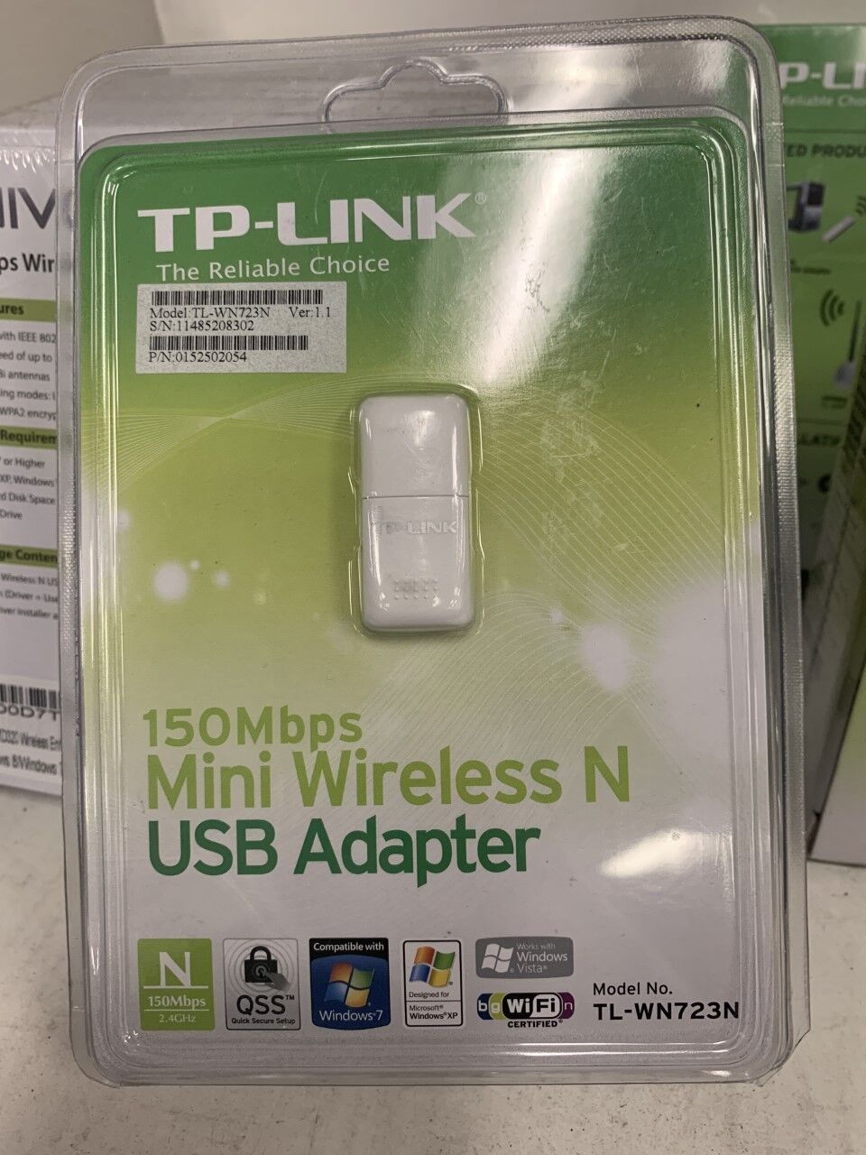 Tp-Link TL-WN723N IEEE 802.11n USB - Wi-Fi Adapter 150 Mbps - External