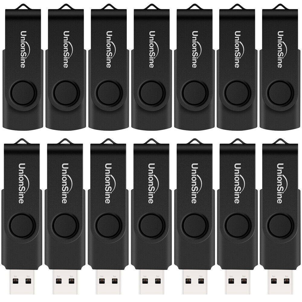 Wholesale 5/10/20/100 Pack USB Flash Drive Laptop PC Expansion Stick Pendrive
