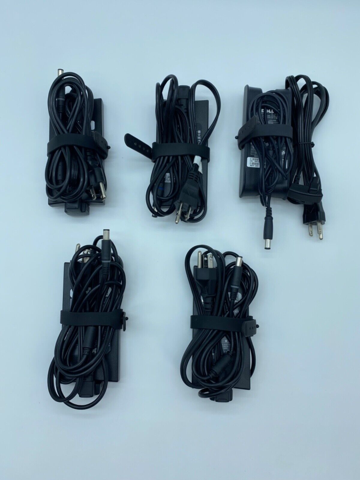 Lot Of 5 Dell AC Power Adapter Model AA90PM111 90W 19.5V 4.62A  2W27000#3