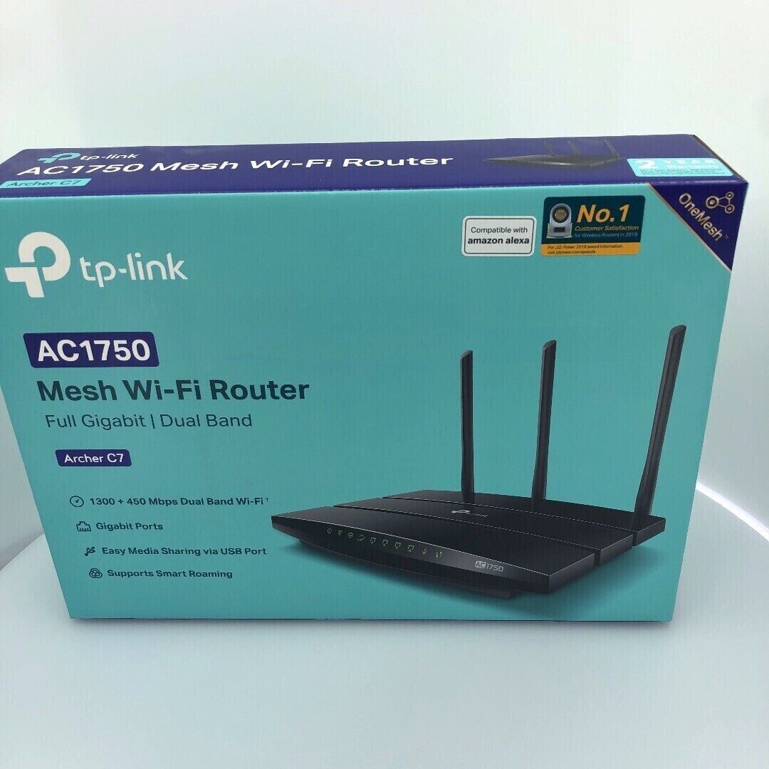 TP-Link Archer AC1750 Dual-Band Wi-Fi 5 Router - Black