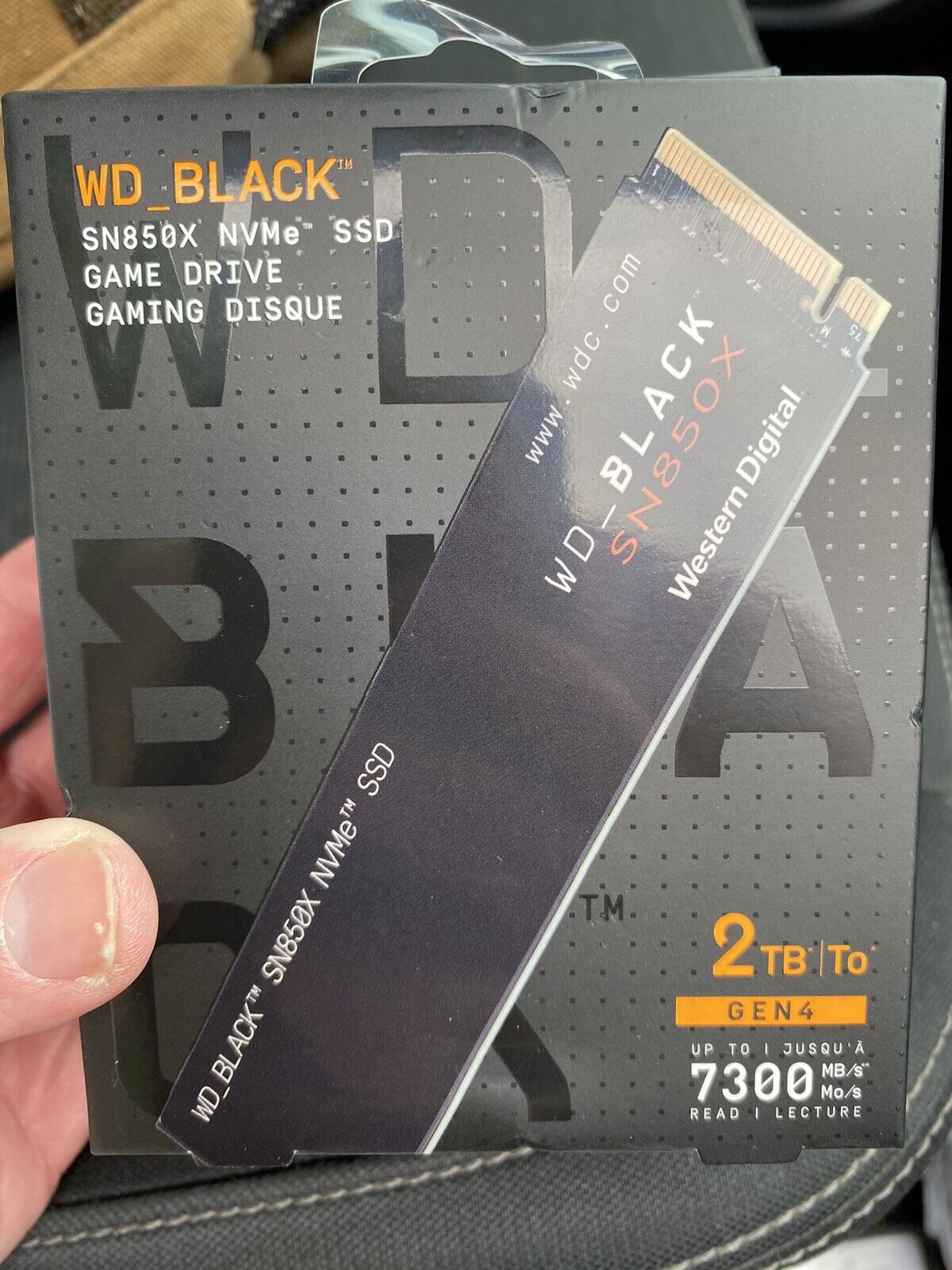 Western Digital SN850X 2TB GEN 4 SSD Game Drive Brand New WDBB960020BNC