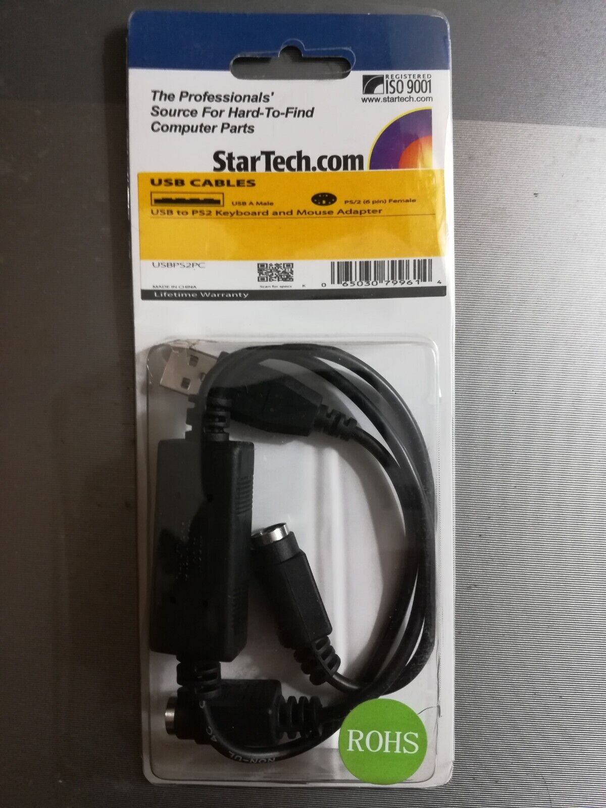 StarTech USB A Male to PS/2 Female Adapter
