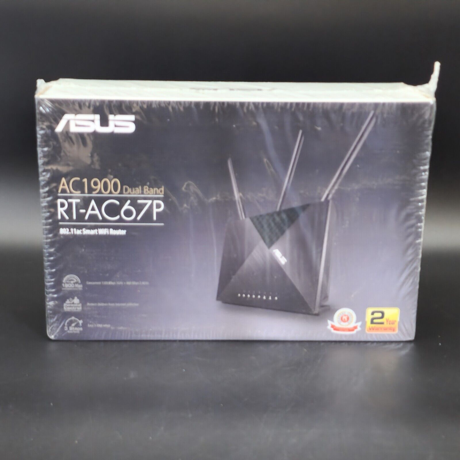 ASUS AC1900 Dual Band Wireless Internet Router - Black