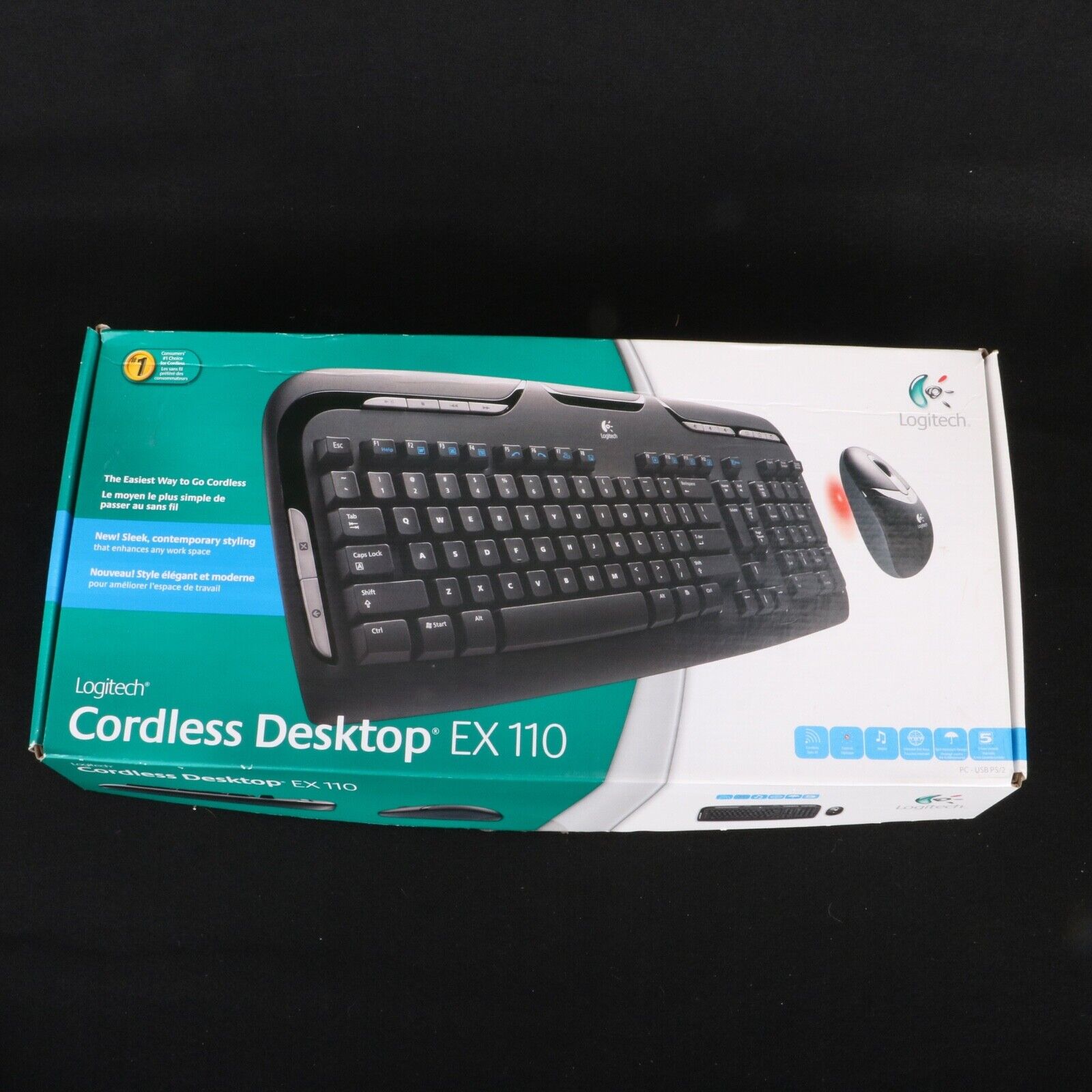 Logitech Cordless Desktop EX 110 Wireless Keyboard only