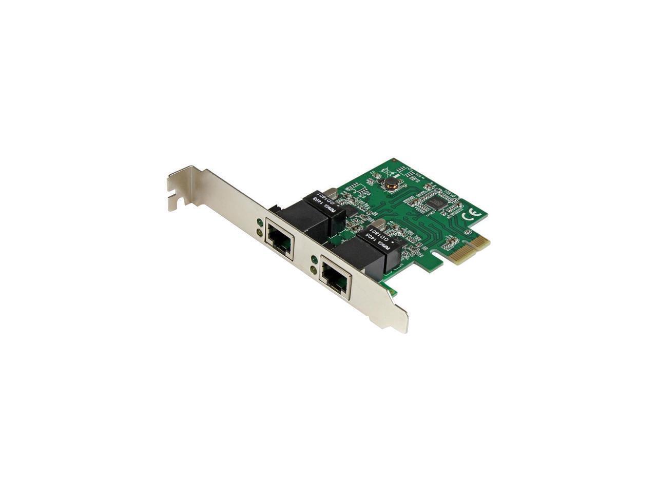 StarTech.com Dual Port Gigabit PCI Express Server Network Adapter Card - PCIe