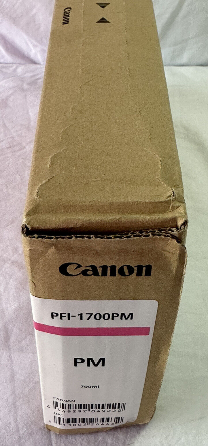 Canon Lucia Pro Pfi-1700 Pm Ink Cartridge - Photo Magenta - Inkjet (0780c001aa)