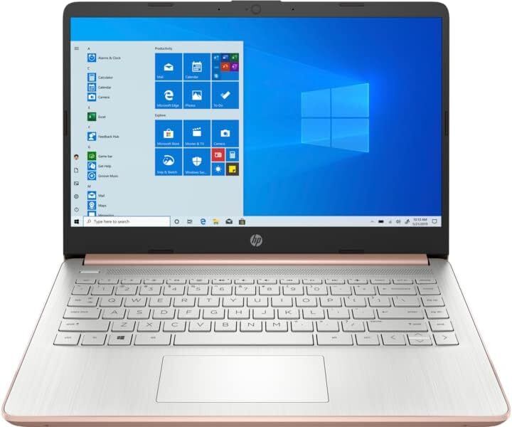 HP Laptop 14-dq0070nr 14-inch Touchscreen Intel Celeron N4120 4GB RAM 64GB eMMC