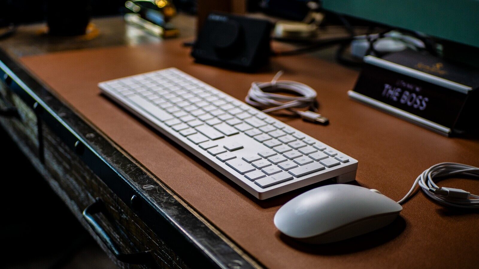 HP Lifestyle White TPC-001K Keyboard & Mouse TPC-001M USB Cord