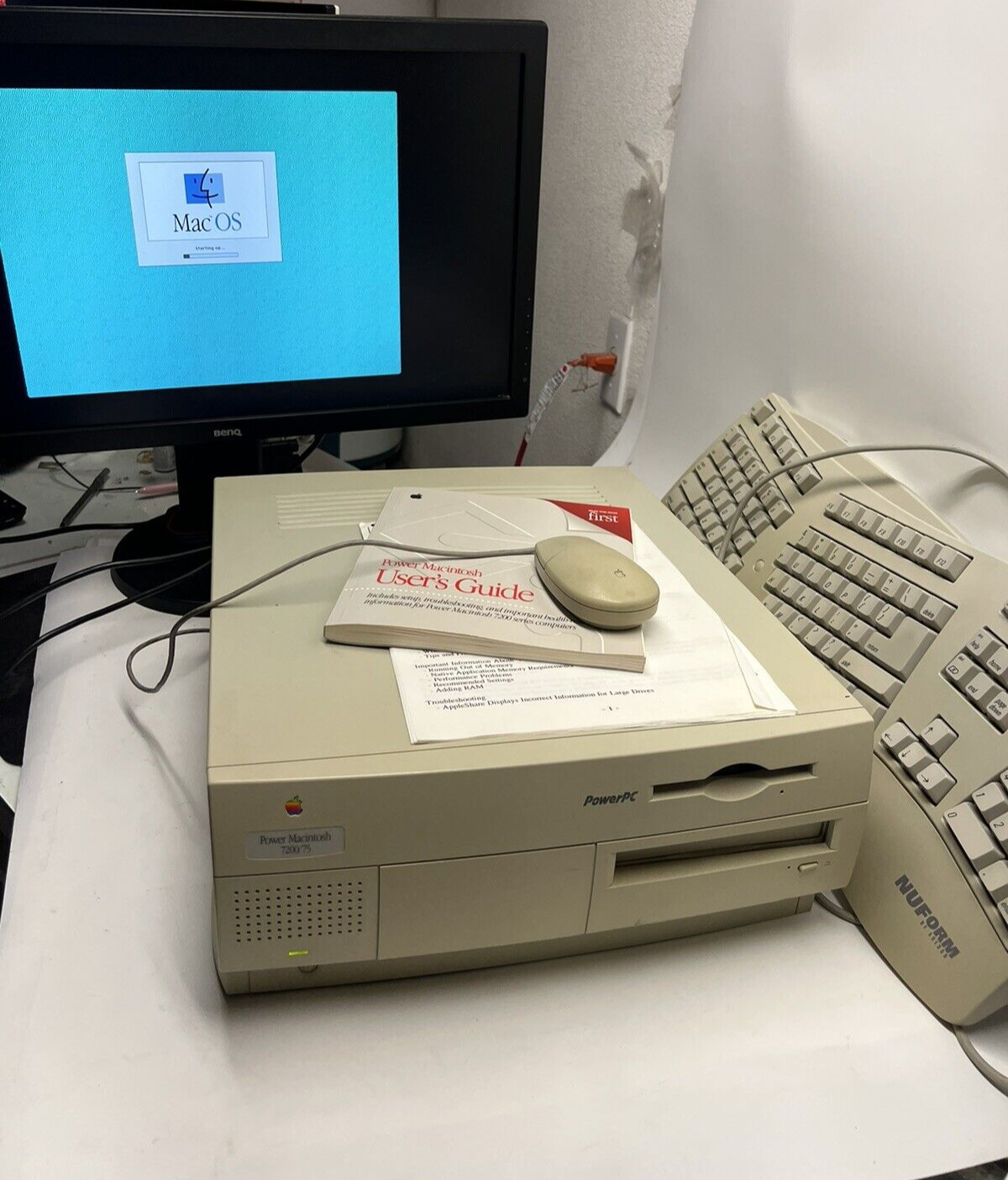 Vintage Apple Power Macintosh 7200/75 PowerPC Computer M3979 FULLY TESTED WORKS