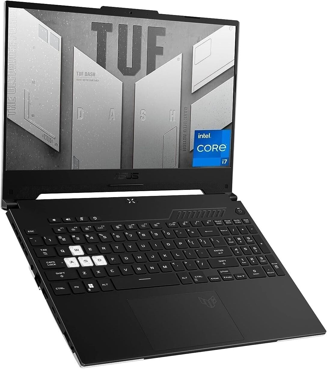 ASUS TUF Dash F15 Gaming Laptop (Core i7 12650H/16GB D5/RTX 3060/512GB/144Hz/FHD