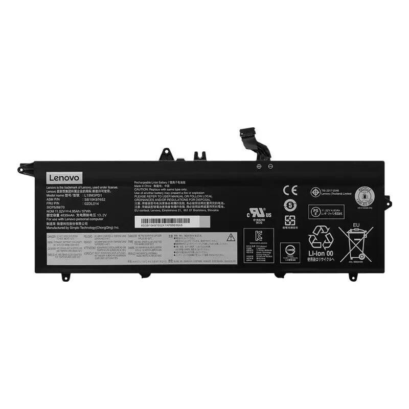 Genuine L18M3PD1 Battery for Lenovo ThinkPad T14S T490S T495S L18C3PD1 L18L3PD1
