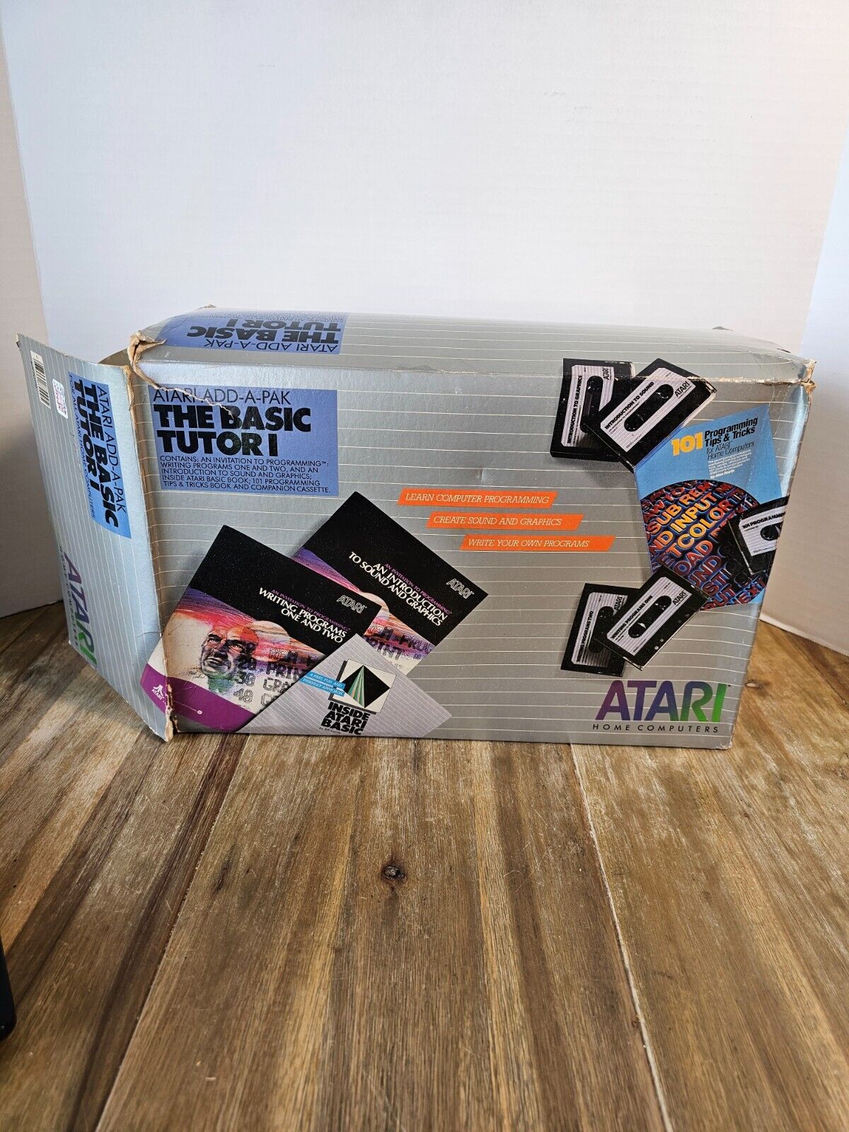 Atari Add A Pak The Basic Tutor I  With Original Box KX7099