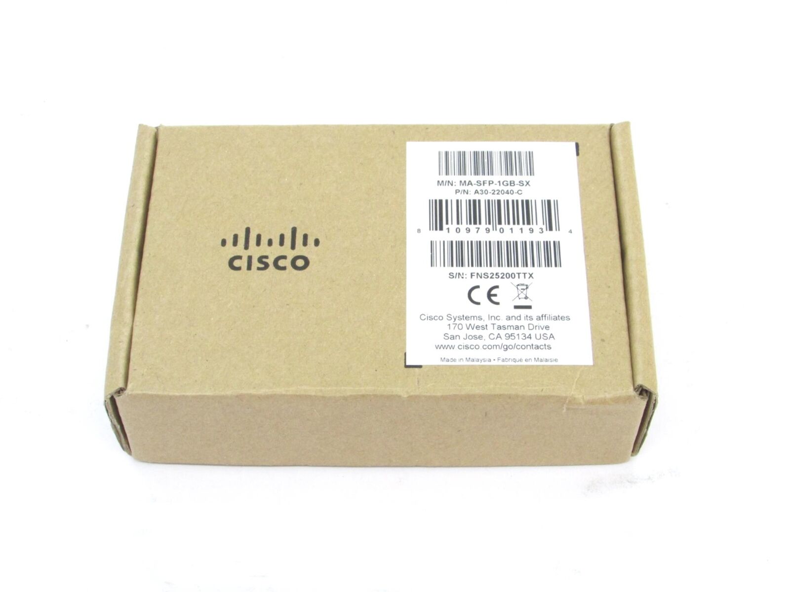 2x Cisco Meraki MA-SFP-1GB-SX Transceiver Module Lot of 2 New
