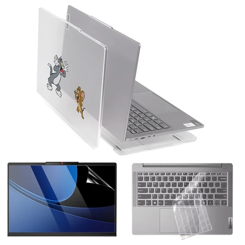 Anti-Scratch Matte Laptop Case for Lenovo Legion Pro 5/Slim 5 2024 Cartoon Hard 