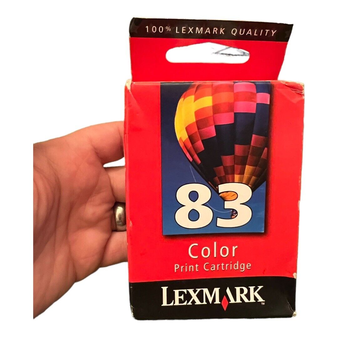 Lexmark 83 Color Print Cartridge New Factory Sealed See Photos From 2007