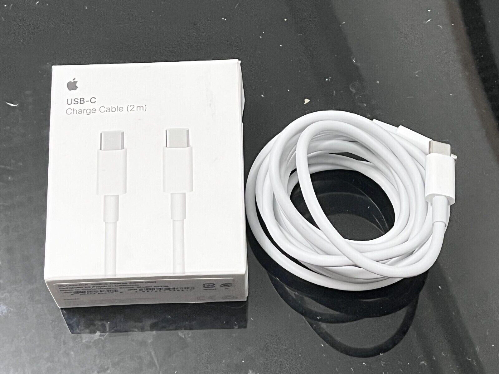 Genuine Apple USB-C Charge Cable (2m) MLL82AM/A Model A1739 - Original