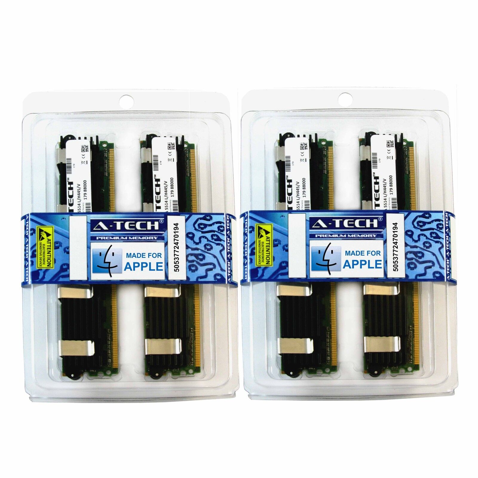 16GB 4x 4GB for MAC PRO Mid 2006 Early 2007 A1186 MacPro1,1 MacPro2,1 Memory RAM