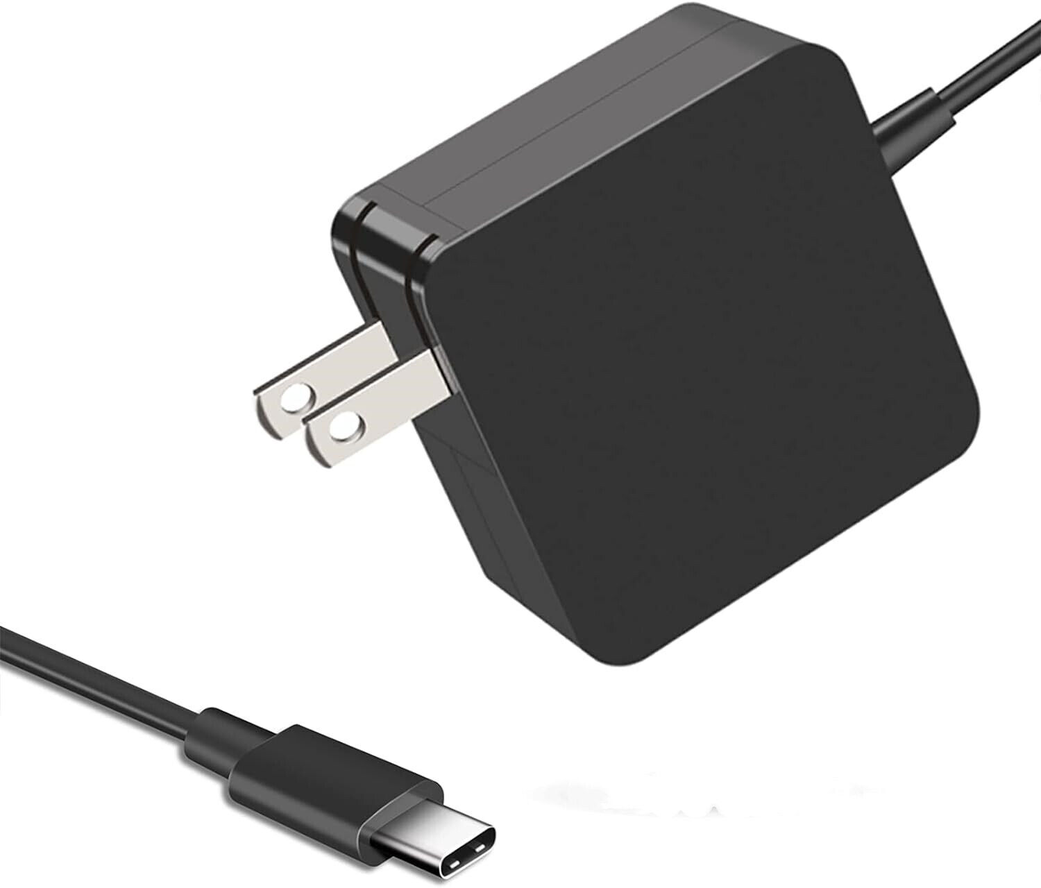 NEW 65W Laptop Charger Type C USB-C AC Adapter for Lenovo, Asus, MacBook pro