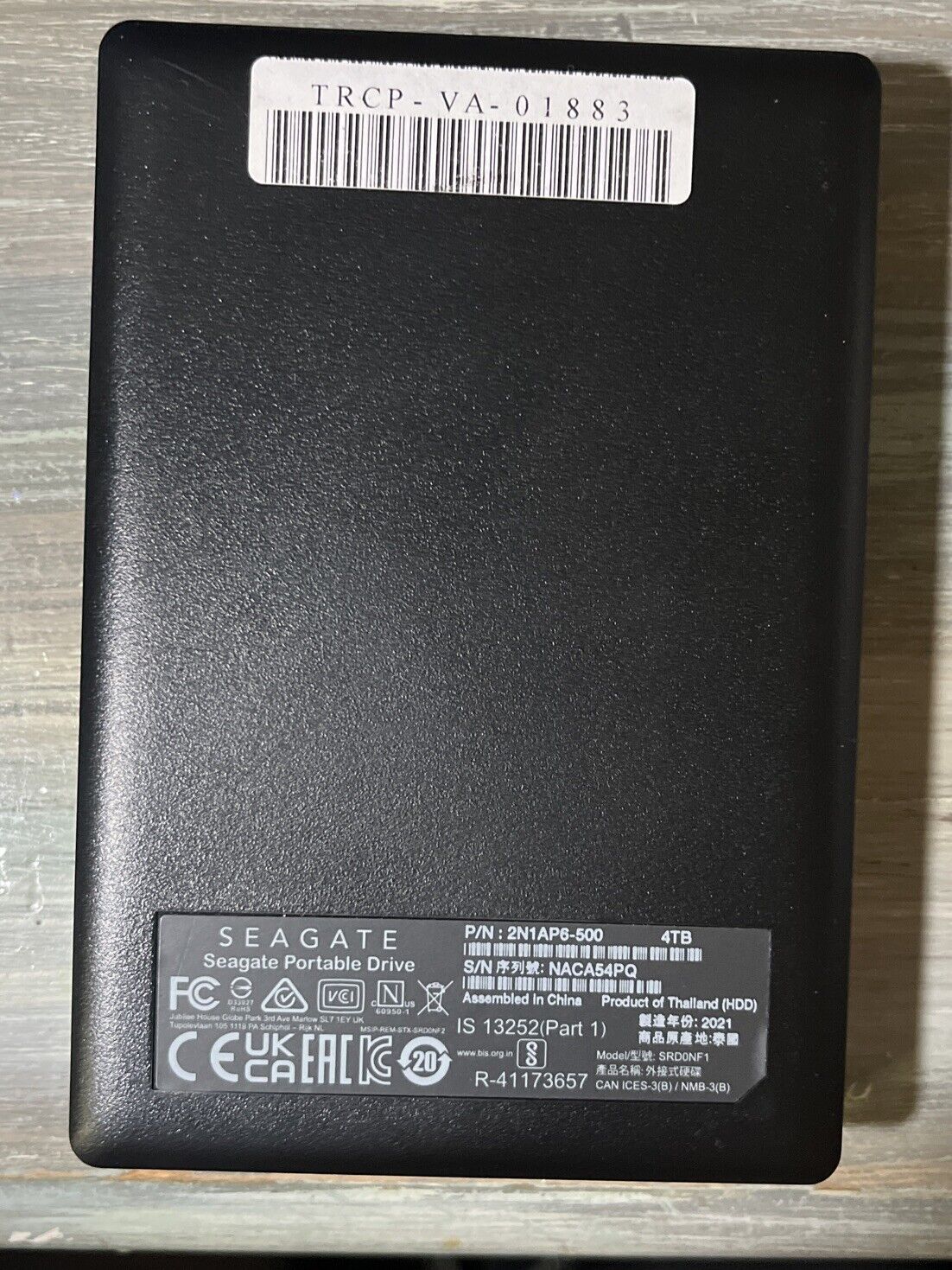 Seagate 4TB External USB 3.0 Portable Hard Drive STGX4000400 HDD