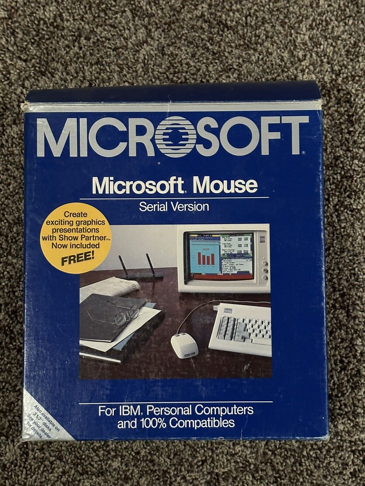 RARE 1986 Microsoft Mouse Serial Version *See Description*