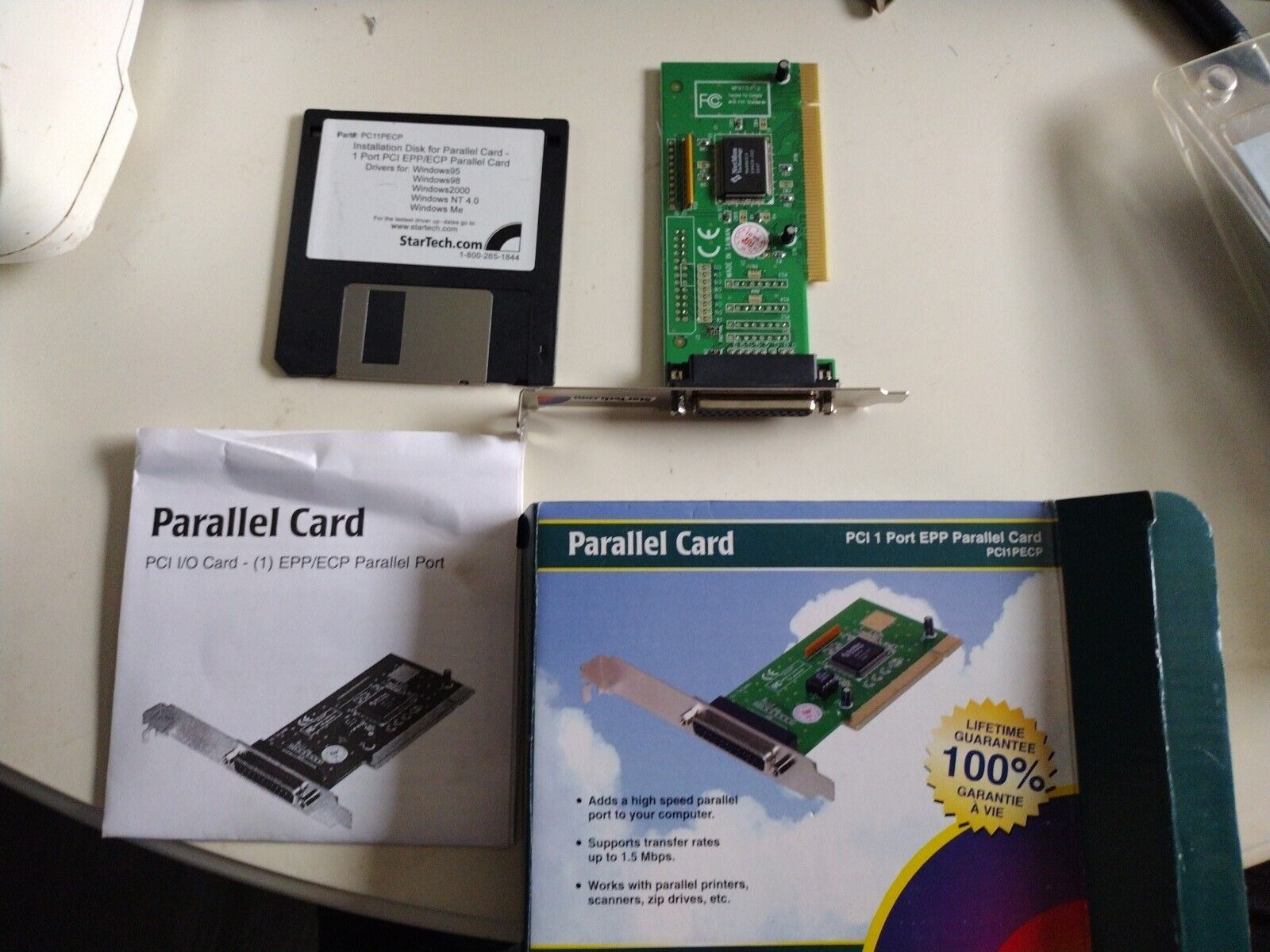 Brand New StarTech.com PCI1PECP Parallel Card  Adapter