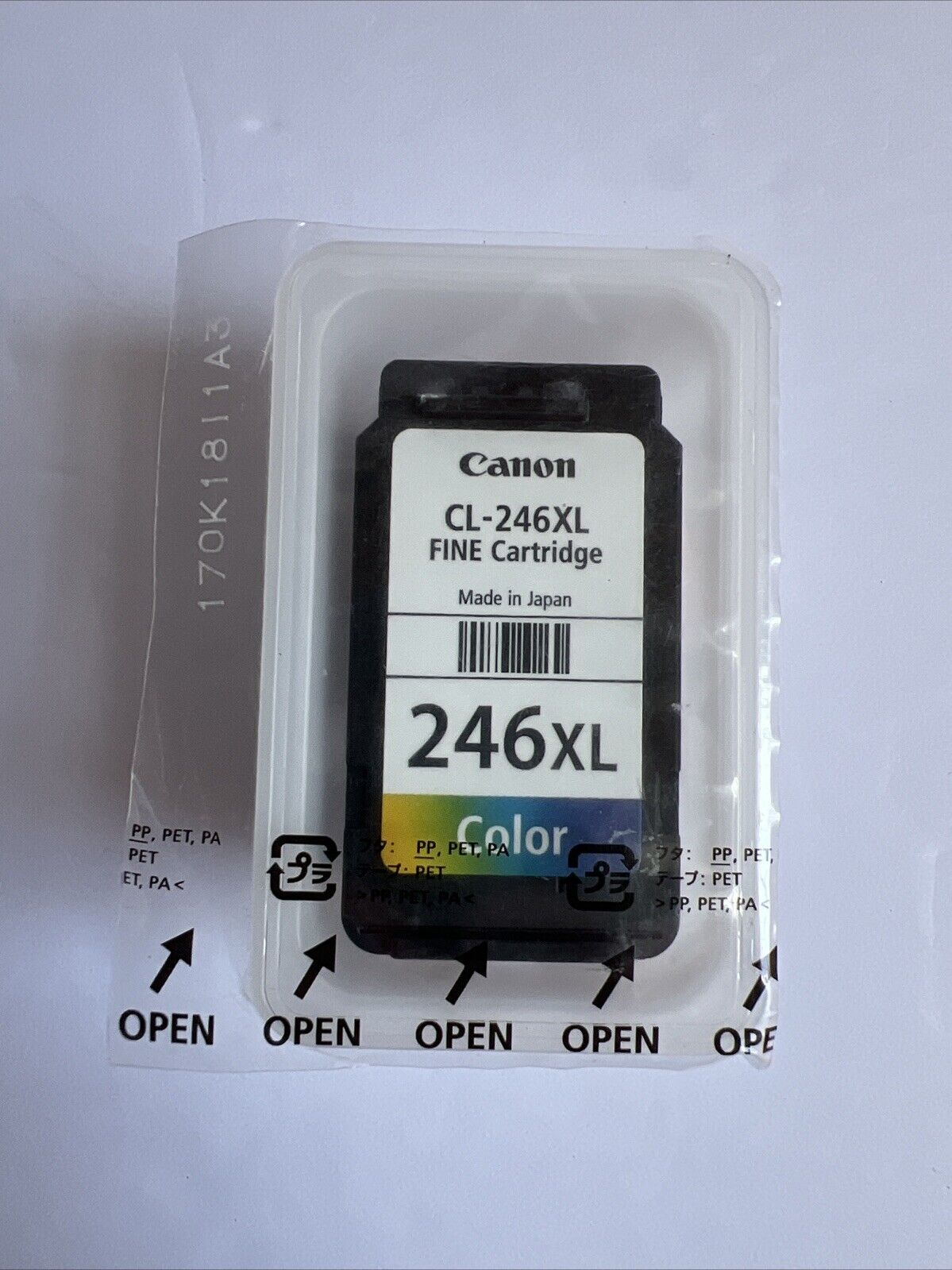 Canon Pixma 246 XL Ink Cartridge Color New SEALED OEM Original Genuine W/O Box