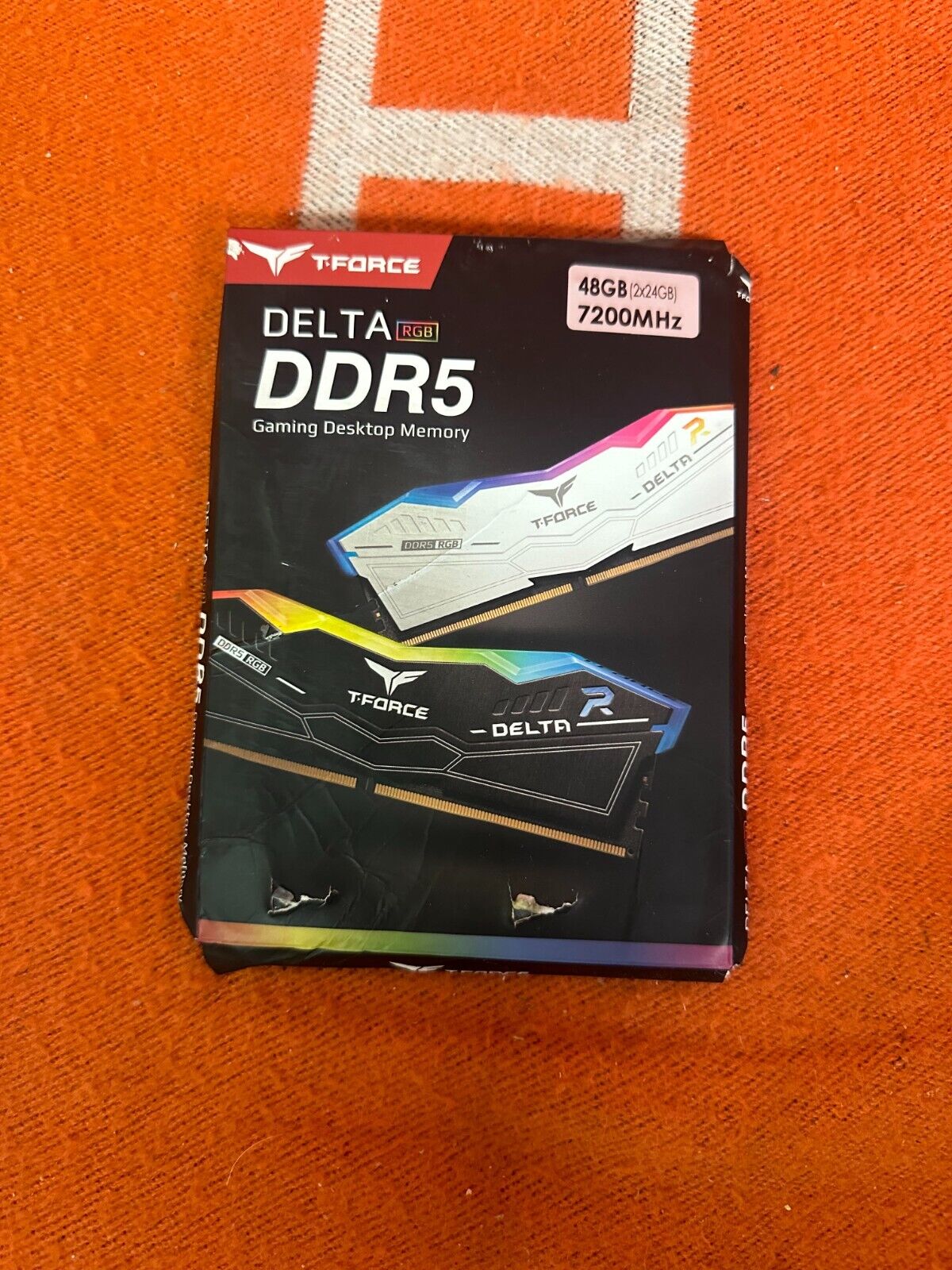 TEAMGROUP T-FORCE DELTA RGB DDR5 Ram 48GB (2x24GB) 7200MHz