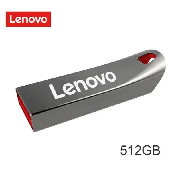 Lenovo Flash Drives 3.0 2TB Metal High Speed Pendrive 1TB 512GB Portable Drive W