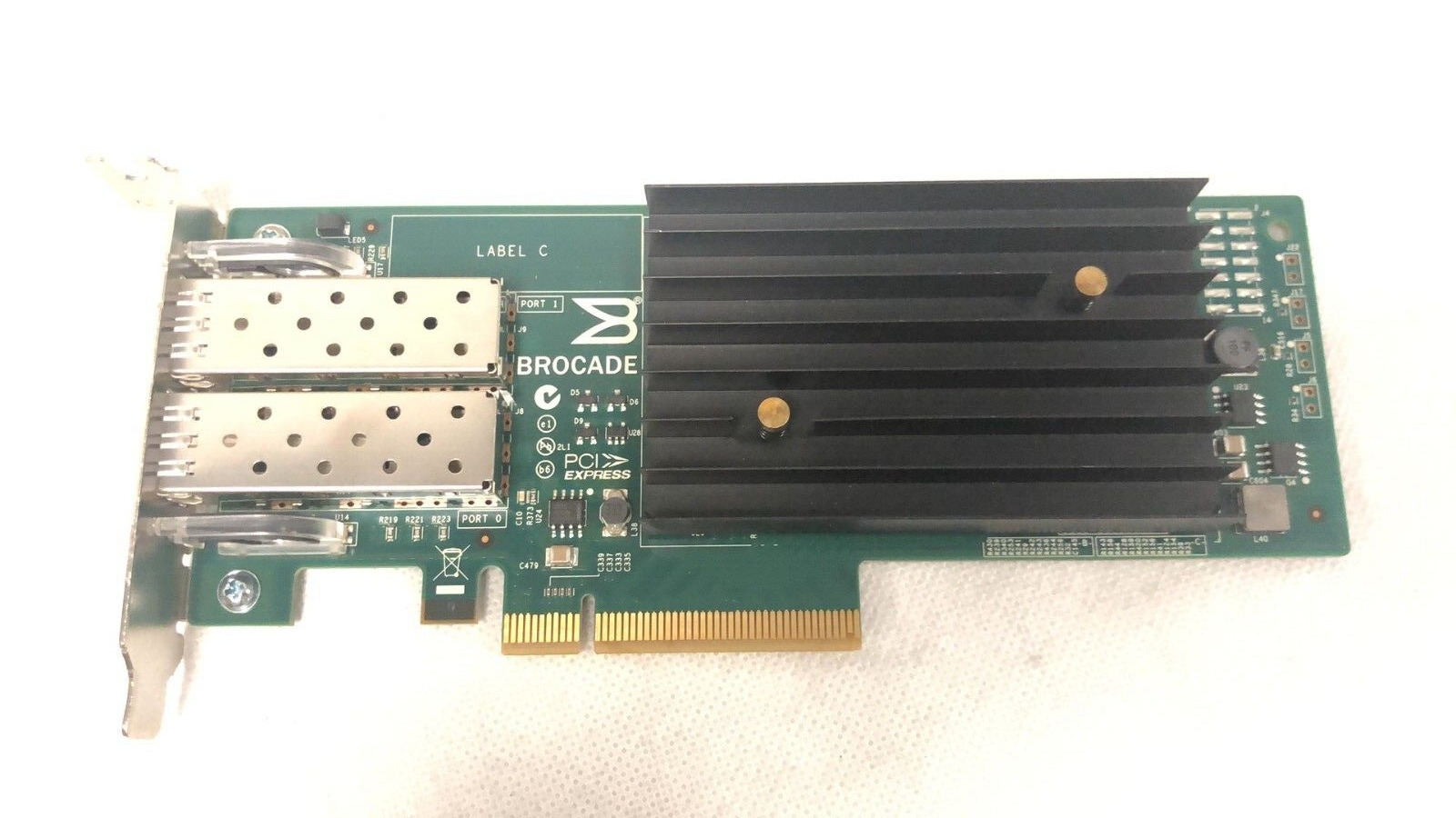 Brocade 84-1000560-05 10GB Dual Ports PCI-E Fibre Fresh Pull