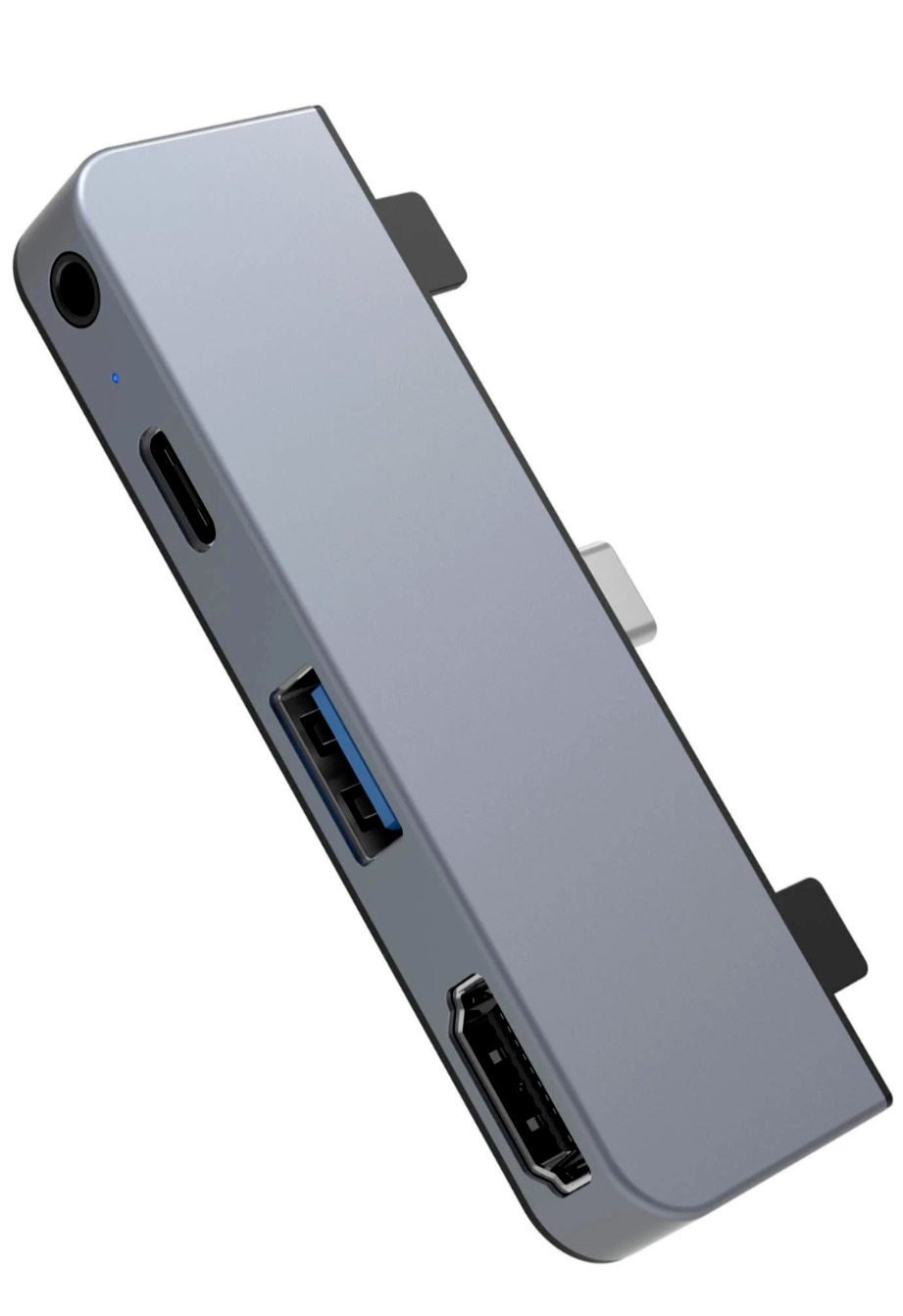 (NEW) Hyper- HyperDrive 4-in-1 USB-C Hub for iPad Pro / Air - HD319E-Gray -