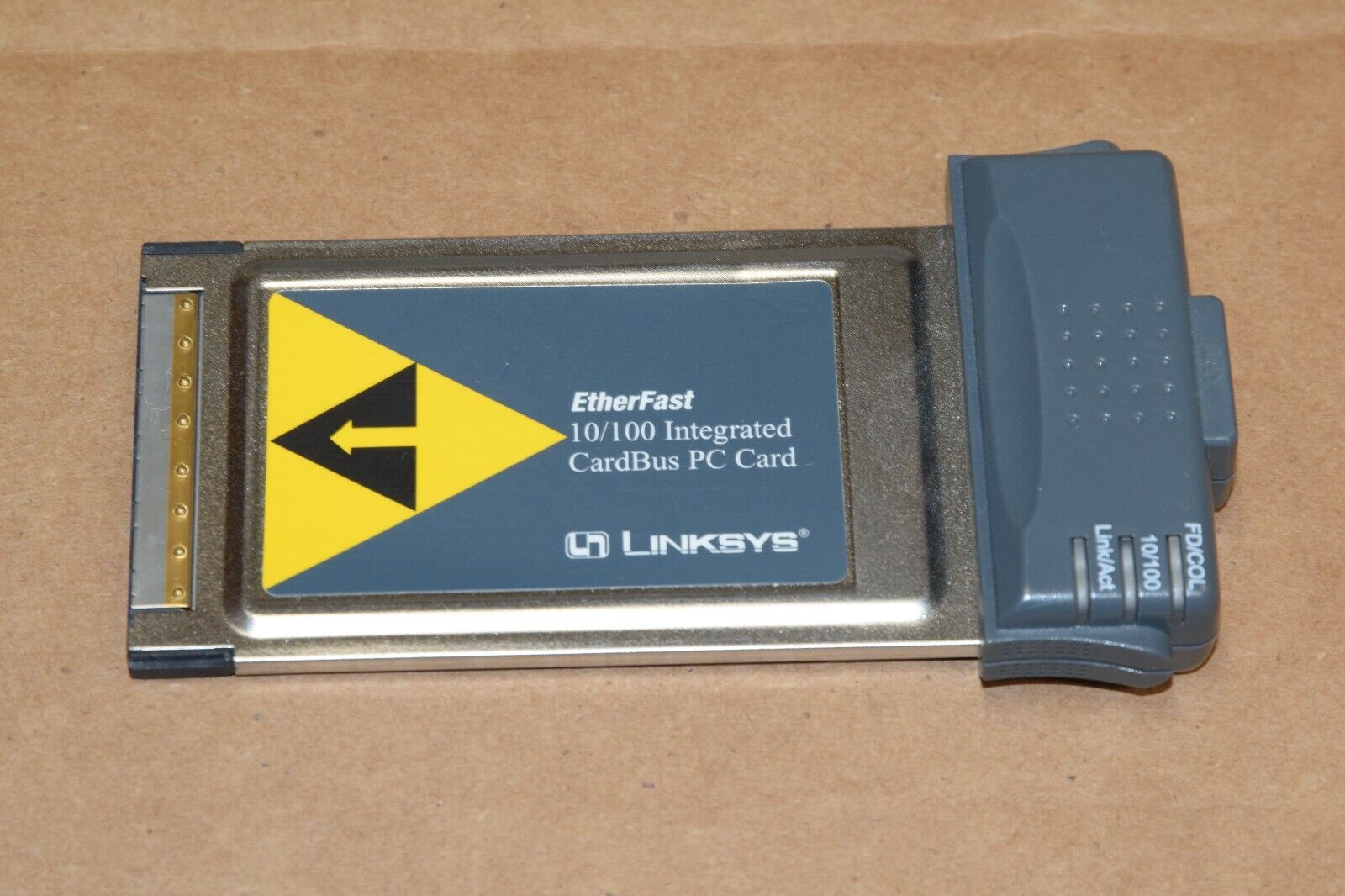 Linksys EtherFast 10/100 Integrated Cardbus Laptop PC Network Card PCM200
