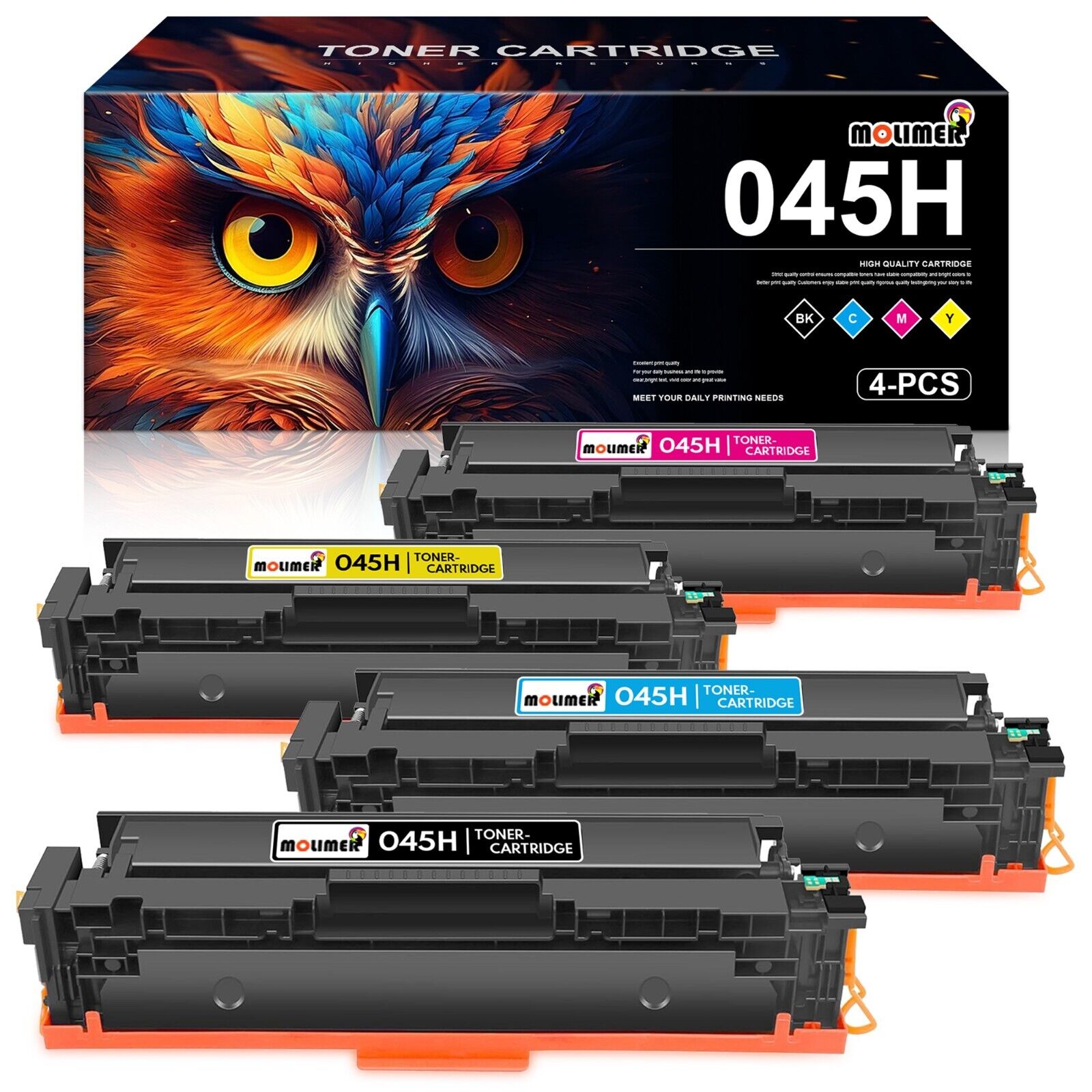 045H High Yield Toner Cartridge Replacement for Canon LBP612Cdw MF632Cdw MF634Cd