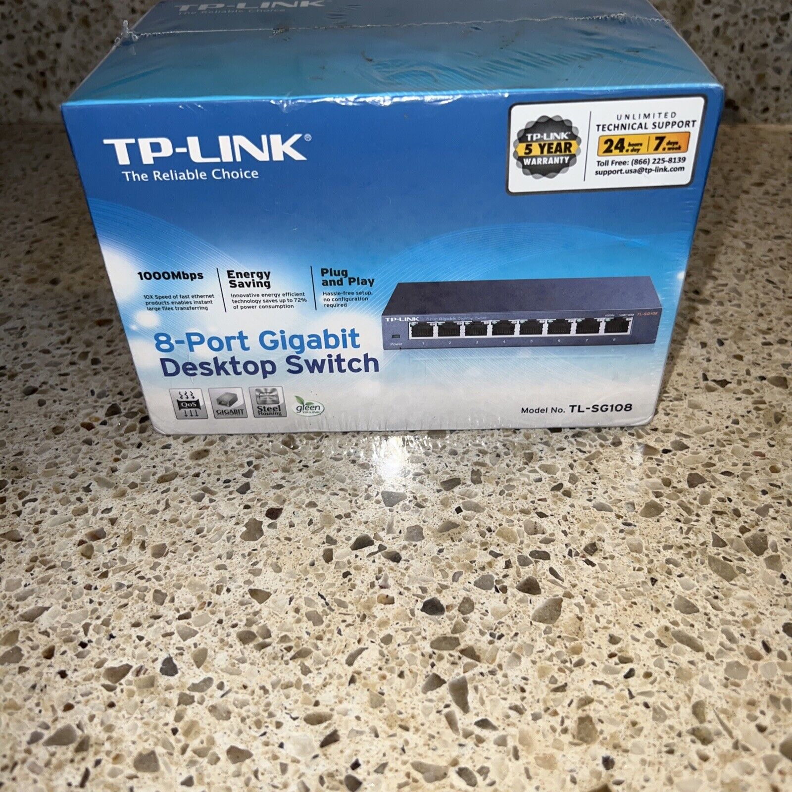 TP-LINK TP-Link (TL-SG108) External Switch