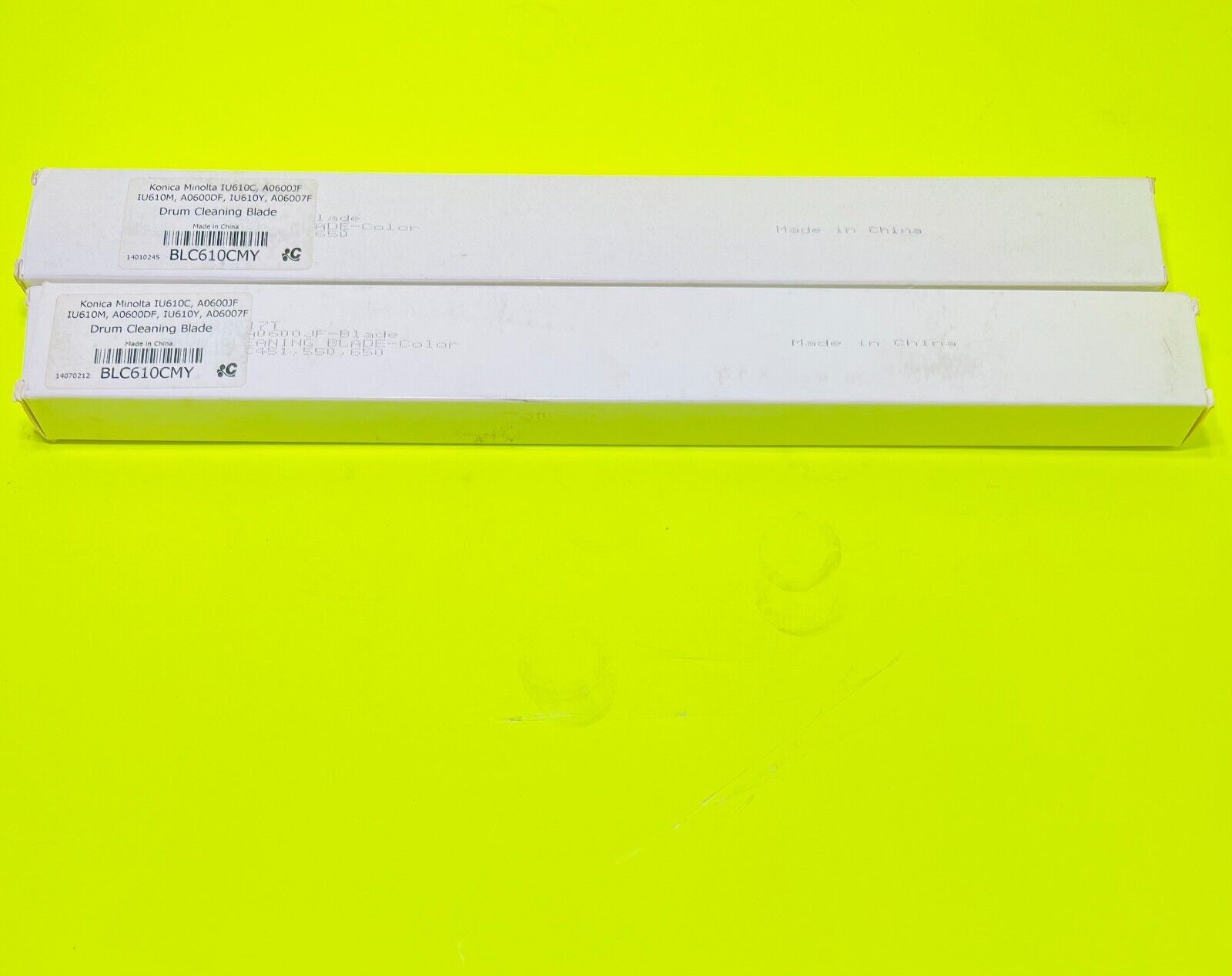 Genuine Konica Minolta Color Drum Cleaning Blade for Bizhub C451 C550 C650 OEM