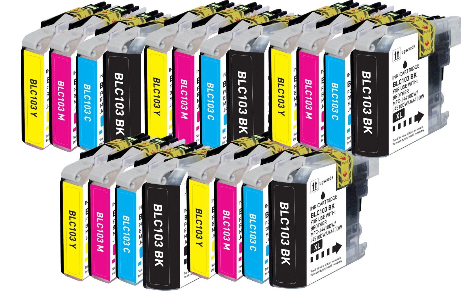 20PK XL Replacement Ink Set fits Brother LC103 MFC-J450DW MFC-J470DW MFC-J475DW