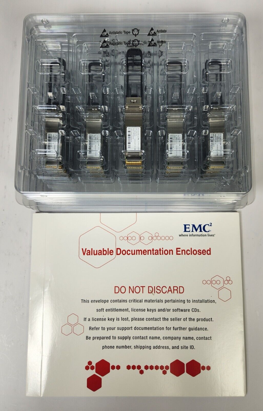 EMC Brocade DCX 8510 100M ICL kit POD License (16) 4x16Gb FC QSFP+ EM-8510ICLKIT
