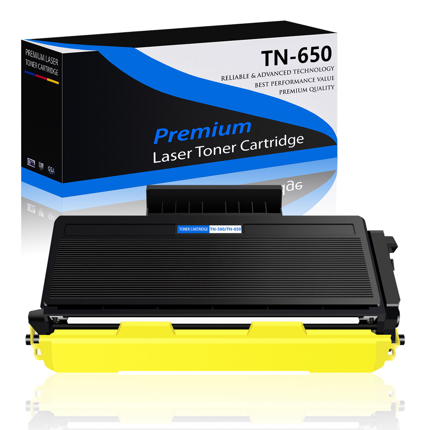 TN650 Toner Cartridge Black For Brother DCP-8050DN DCP-8080DN DCP-8085DN Printer