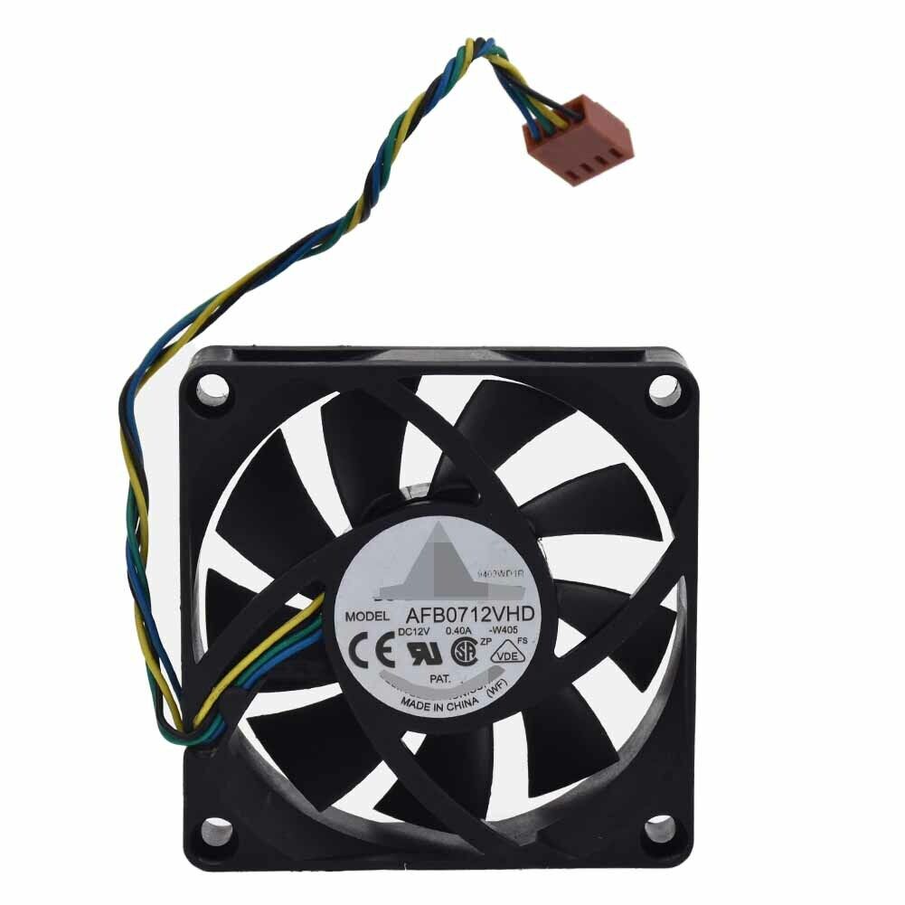 Cooling fan AFB0712VHD for Delta Temperature Control PWM Cooler 12V 4pin 7020