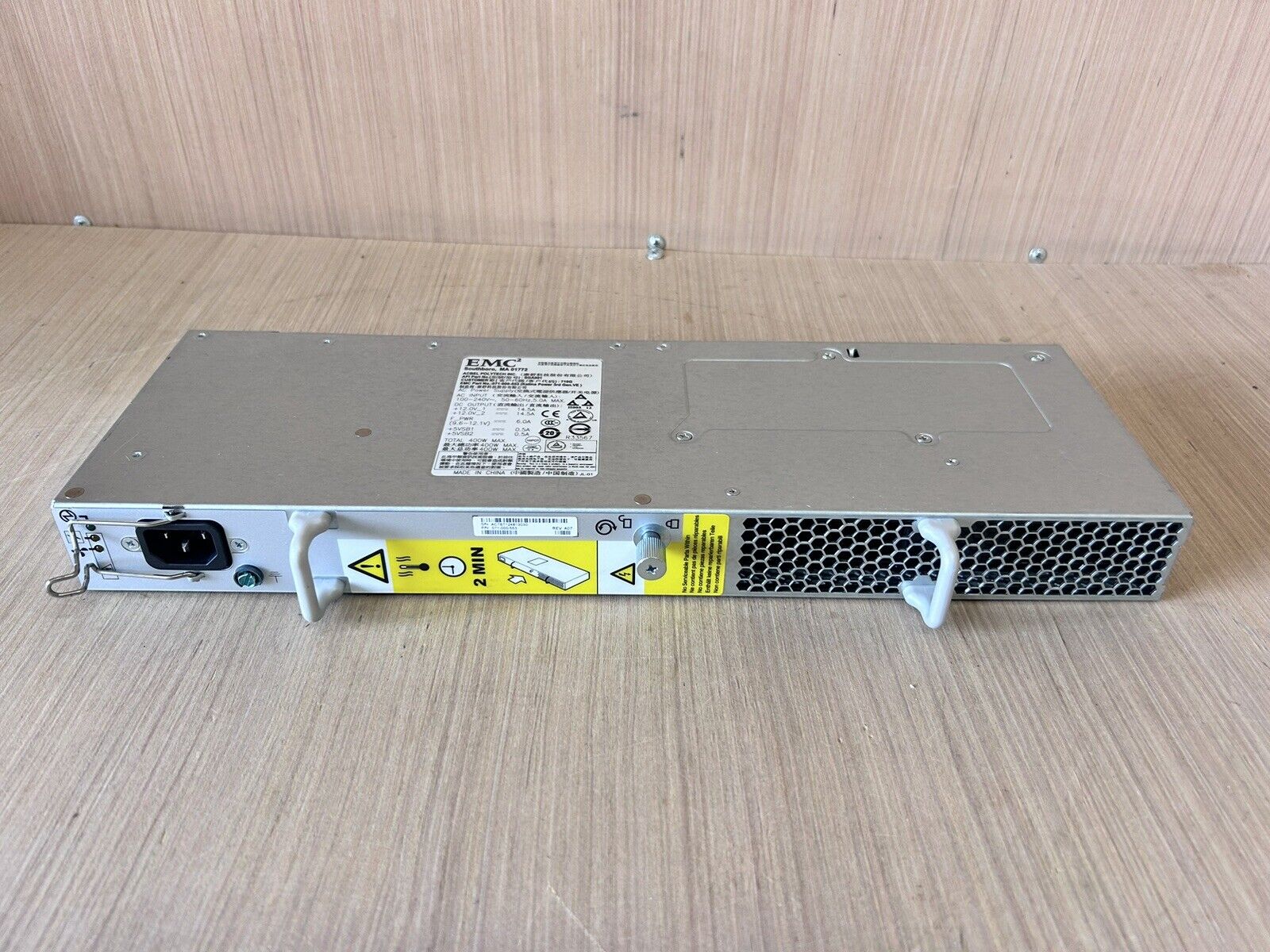 EMC 071-000-553 PSU Power Supply for 15-Bay DAE VNX VMAX 10K 40K