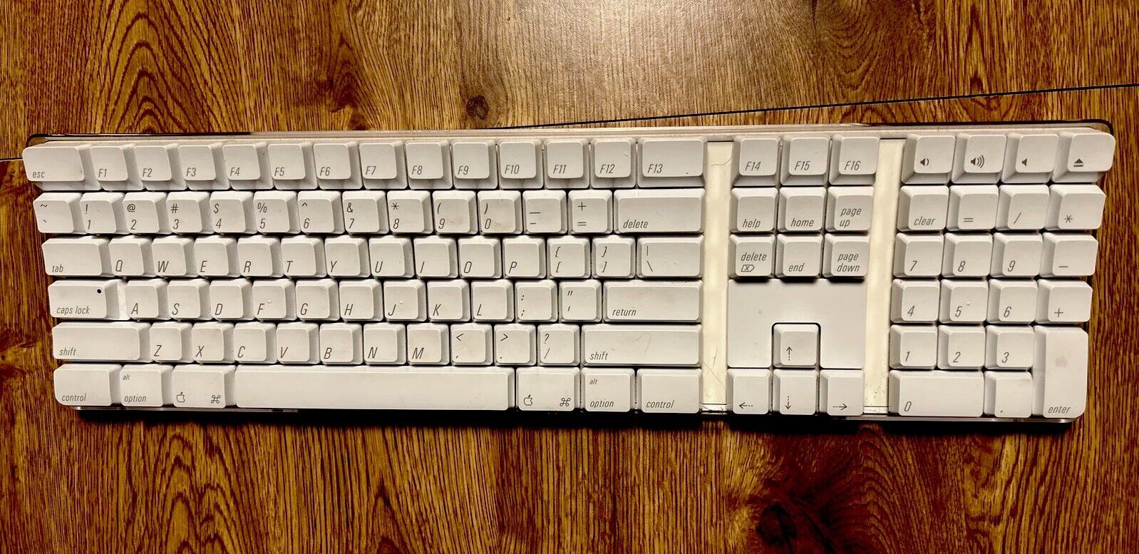 Apple Vintage Wireless Mac Keyboard #A1016 UnTested White