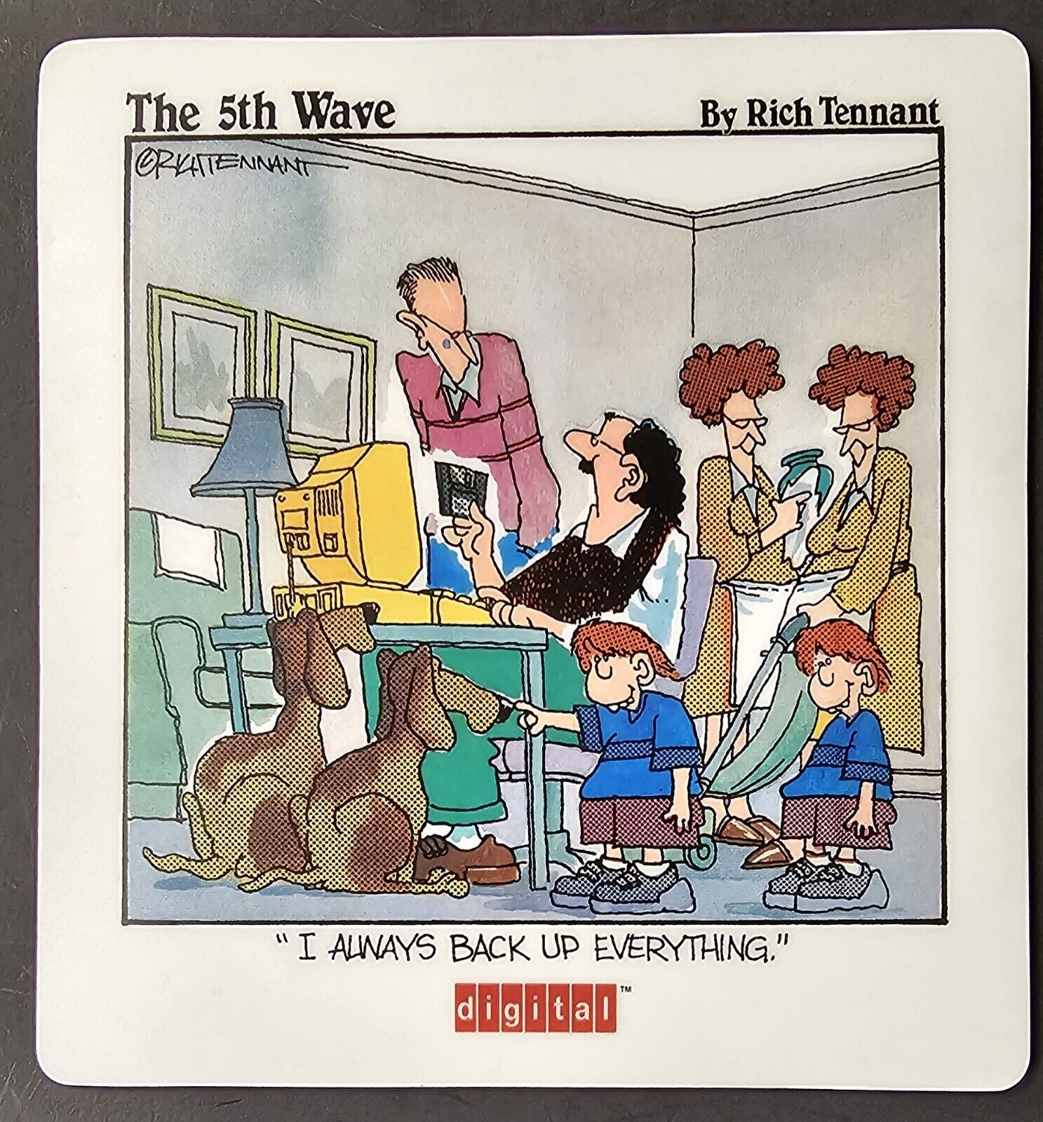 The 5th Wave Mouse Pad By Rich Tennant