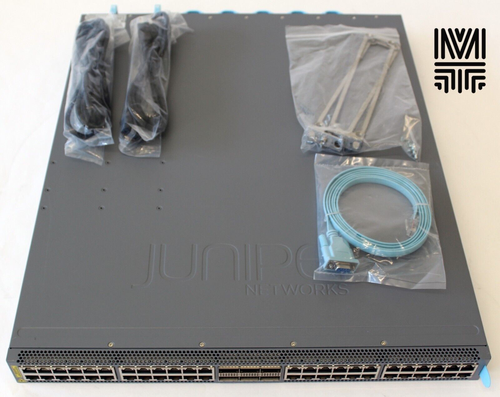 Juniper QFX5120-48T-AFI 48X10Gt + 6X100G 1U Ethernet Switch, 2x JPSU-650W-AC-AI