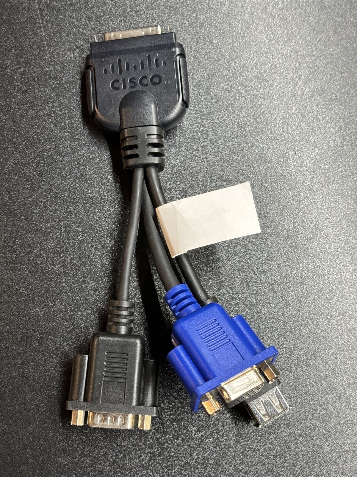 Cisco UCS Blade Server KVM VGA DB9 RS232 2x USB Jack Break Out Spyder 37-1016-01