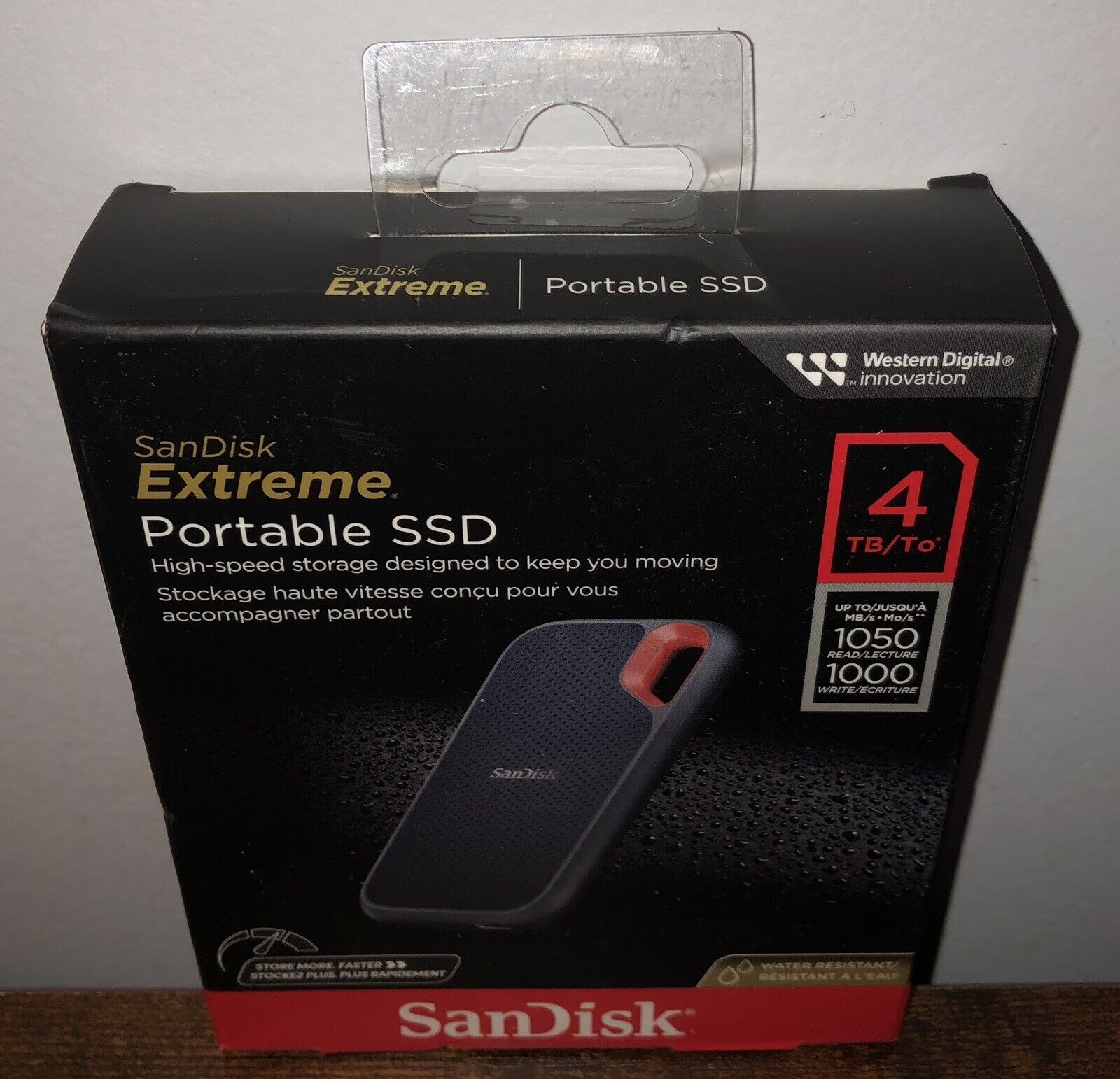 New Sealed SanDisk - Extreme Portable 4TB External USB-C NVMe SSD