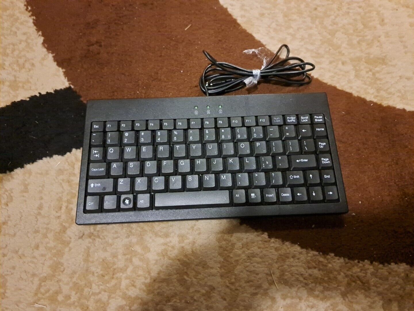 Adesso EasyTouch AKB-110B Black Mini Keyboard 