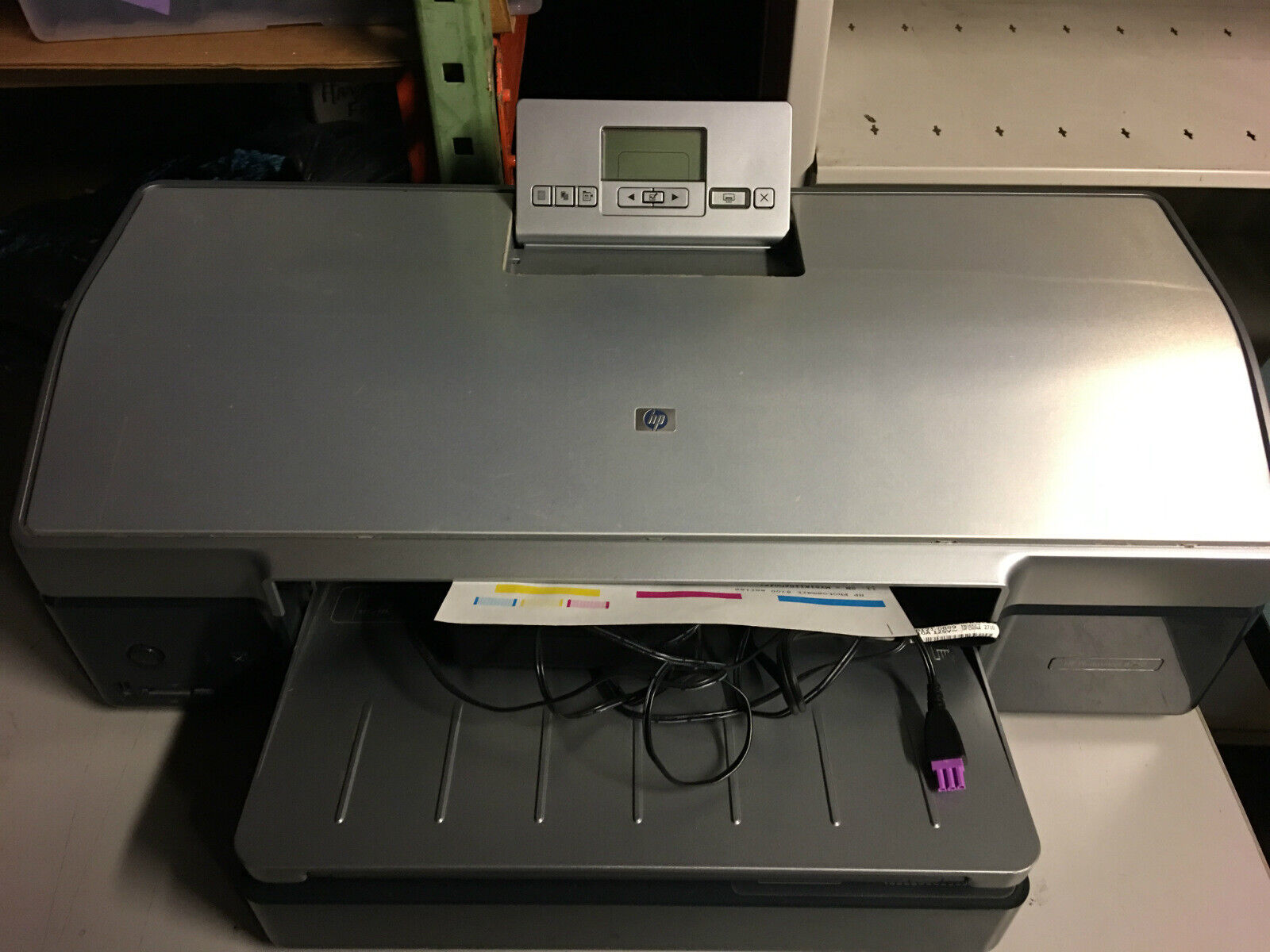 HP Photosmart 8750 Photo Color Wide-format Inkjet Printer - works