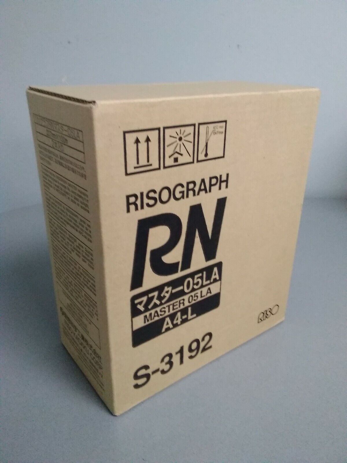 Risograph S-3192 A4-L Paper Master Rolls 05LA For  RN 2000, RN 2030, RN 2130
