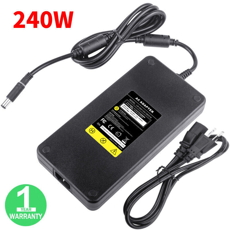 240W Adapter Charger for Dell Precision M6600 M6700 M6800 PA-9E Power Supply