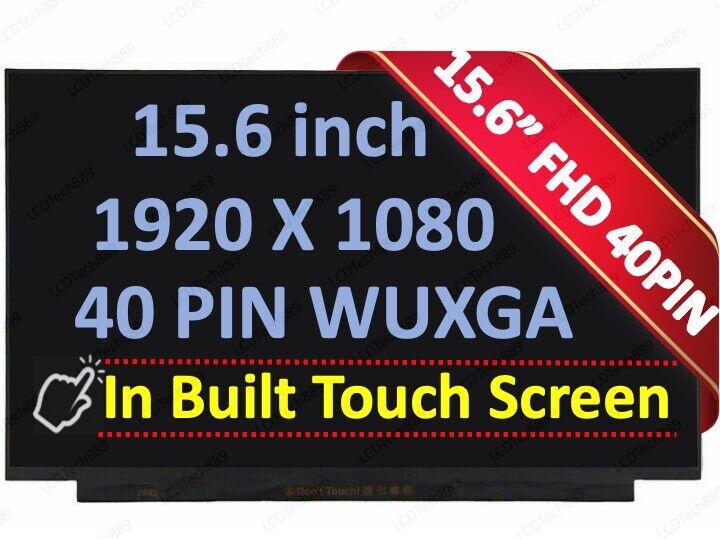 Innolux N156HCN-EBA OnCell Touch 40pin FHD 1920x1080 IPS Laptop LCD Screen LED